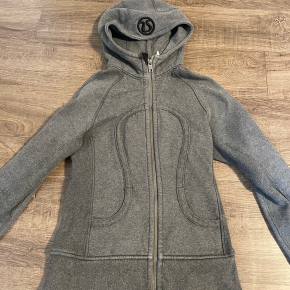 Lululemon sparkle scuba hoodie - size 4 - Picture 1 of 5